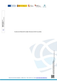 Pliego de Prescripciones Técnicas Particulares