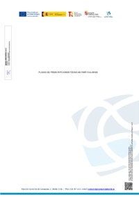 Pliego de Prescripciones Técnicas Particulares